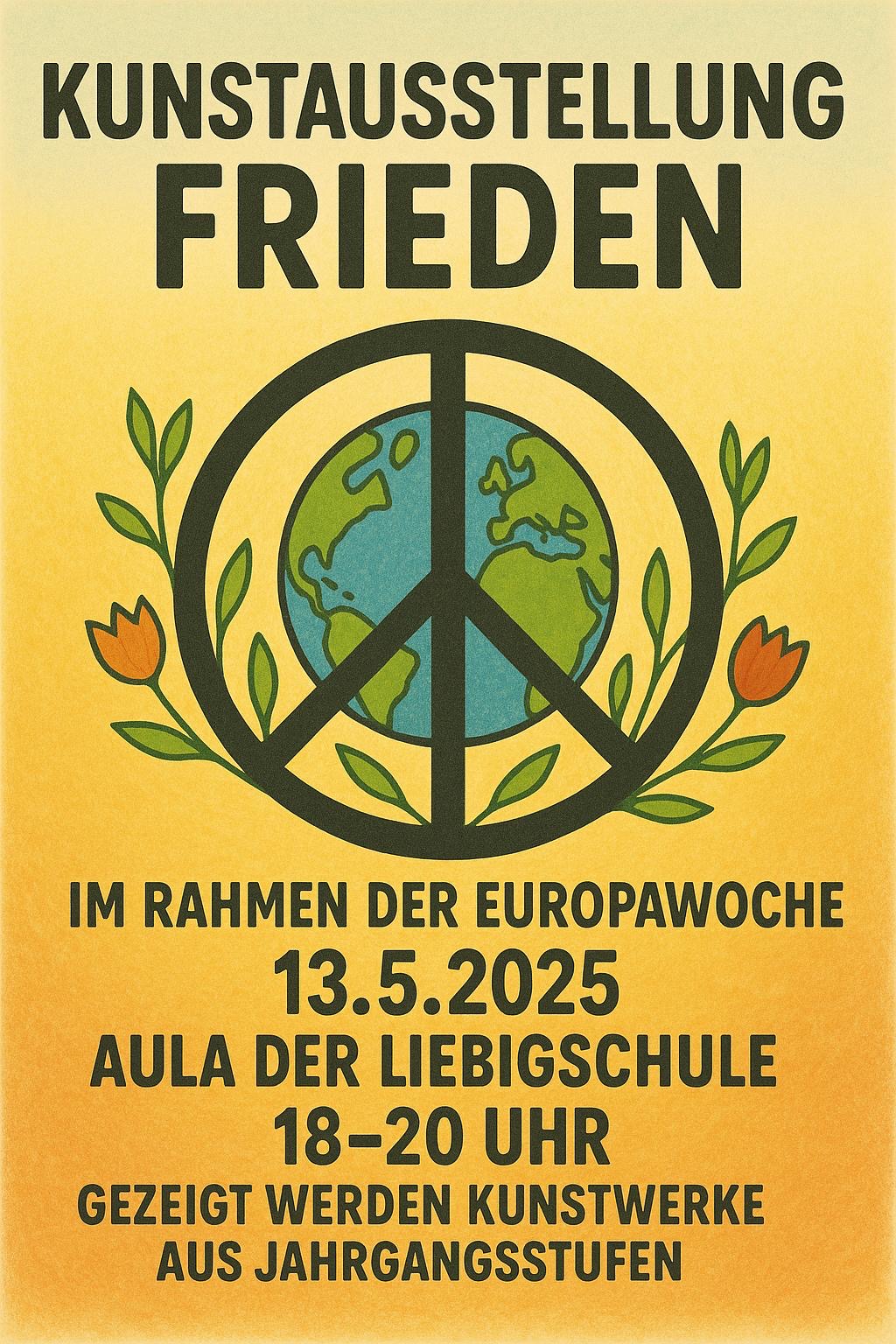Kunstausstellung Plakat